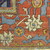  <em>Shield-Varient Carpet</em>, mid 18th–early 19th century. Wool and silk, Ghiordes knot: field, white, light blue, yellow on dark blue ground; border, yellow and green on red ground, 129 x 73 in.  (327.7 x 185.4 cm). Brooklyn Museum, Gift of the Ernest Erickson Foundation, Inc., 86.227.116. Creative Commons-BY (Photo: Brooklyn Museum, CUR_86.227.116_detail089.JPG)