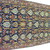  <em>Shield-Varient Carpet</em>, mid 18th–early 19th century. Wool and silk, Ghiordes knot: field, white, light blue, yellow on dark blue ground; border, yellow and green on red ground, 129 x 73 in.  (327.7 x 185.4 cm). Brooklyn Museum, Gift of the Ernest Erickson Foundation, Inc., 86.227.116. Creative Commons-BY (Photo: Brooklyn Museum, CUR_86.227.116_overall.JPG)