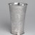 Gerrit Onckelbag (American, 1670-1732). <em>Beaker, One of a Pair</em>, ca. 1700. Silver, 6 7/8 x 3 3/8 x 3 3/8 in. (17.5 x 8.6 x 8.6 cm). Lent by Reformed Dutch Protestant Church, L54.1b. Creative Commons-BY (Photo: Brooklyn Museum, L54.1b_view3_PS2.jpg)