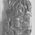 Maya. <em>Plaque</em>, 600-900 C.E. Jadeite, 1 1/2 x 2 3/16 in. (3.8 x 5.6 cm). Lent by The Guennol Collection, L56.10.2. Creative Commons-BY (Photo: Brooklyn Museum, L56.10.2_view4_acetate_bw.jpg)