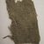 Huaca Prieta. <em>Textile Fragment, undetermined</em>, 3000-1800 B.C.E. Cotton, 4 1/8 x 2 3/8in. (10.5 x 6cm). Brooklyn Museum, Brooklyn Museum Collection, X1048.2. Creative Commons-BY (Photo: Brooklyn Museum, X1048.2_front_PS5.jpg)