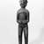 Gwa'sala Kwakwaka'wakw. <em>Standing Potlatch Figure</em>, late 19th century. Wood, 60 11/16 x 14 3/16 x 5 1/2 in. (154.1 x 36 x 14 cm). Brooklyn Museum, Brooklyn Museum Collection, X1118.2. Creative Commons-BY (Photo: Brooklyn Museum, X1118.2_view2_bw.jpg)