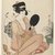 Kitagawa Utamaro (Japanese, 1753-1806). <em>Mother and Child Playing with Mirror</em>, ca. 1803. Color woodblock print on paper, 15 5/8 x 10 3/8 in. (39.7 x 26.4 cm). Brooklyn Museum, Brooklyn Museum Collection, X1119.2 (Photo: , X1119.2_IMLS_PS3.jpg)