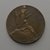 Julio Kilenyi (American, born Hungary, 1885-1959). <em>Rudyard Kipling 70th Birthday Tribute Medal</em>, 1935. Bronze, 3 x 3 x 1/4 in. (7.6 x 7.6 x 0.6 cm). Brooklyn Museum, Brooklyn Museum Collection, X1180.4. Creative Commons-BY (Photo: Brooklyn Museum, X1180.4_back_PS2.jpg)