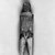 Alaska Native. <em>Male Doll</em>, late 19th-early 20th century. Wood, 5 x 1 x 1 1/4 in. or (13.0 cm). Brooklyn Museum, Brooklyn Museum Collection, X705.9. Creative Commons-BY (Photo: Brooklyn Museum, X705.9_bw.jpg)