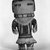 Hopi Pueblo. <em>Kachina Doll (Angaktsina)</em>, 1868-1900. Wood, pigment, 6 5/16 x 2 15/16 in. (16 x 7.5 cm). Brooklyn Museum, Brooklyn Museum Collection, X862.2. Creative Commons-BY (Photo: Brooklyn Museum, X862.2_bw.jpg)