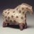 Haak’u (Acoma Pueblo). <em>Vessel in the Shape of a Horse</em>, 1801-1900. Clay, slip, 6 3/4 x 4 7/8 x 3 in. (17.1 x 12.4 x 7.6 cm). Brooklyn Museum, Brooklyn Museum Collection, X898.8. Creative Commons-BY (Photo: Brooklyn Museum, X898.8_transp3693.jpg)