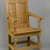 American. <em>Wainscot Chair</em>, second half 17th century. Painted oak, 48 1/8 x 26 3/4 x 23 1/2 in. (122.2 x 67.9 x 59.7 cm). Brooklyn Museum, Dick S. Ramsay Fund, 51.158. Creative Commons-BY (Photo: Brooklyn Museum, prop51.158_PS1.jpg)