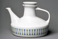 Teapot and Lid, Contempri Design, Eclipse Pattern