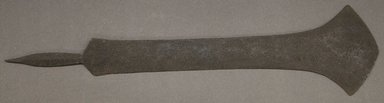 Possibly Mangbetu. <em>Knife Used as Wealth</em>, 19th century. Iron, 6 5/16 x 25 5/8 in. (16 x 65.1 cm). Brooklyn Museum, Brooklyn Museum Collection, 05.81. Creative Commons-BY (Photo: Brooklyn Museum, 05.81_PS10.jpg)