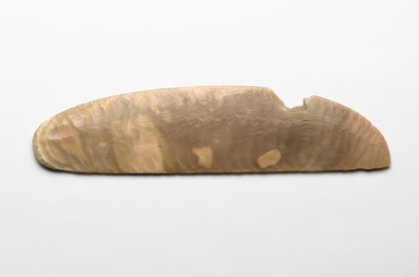  <em>Knife</em>, ca. 3300-3100 B.C.E. Flint, 2 5/16 x 9 11/16 in. (5.9 x 24.6 cm). Brooklyn Museum, Charles Edwin Wilbour Fund, 09.889.120. Creative Commons-BY (Photo: Brooklyn Museum, 09.889.120_front_PS2.jpg)