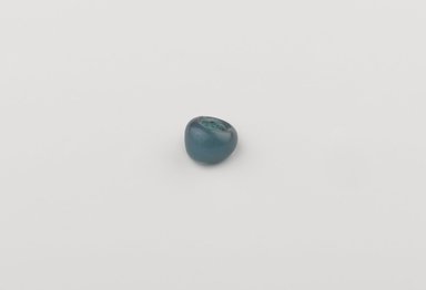  <em>Small Globular Bead</em>, 200 B.C.-800 C.E. Glass, 3/8 in. (0.9 cm). Brooklyn Museum, Museum Expedition 1909, Purchased with funds given by Thomas T. Barr, E. LeGrand Beers, Carll H. de Silver, Herman B. Stutzer, Colonel Robert B. Woodward and the Museum Collection Fund, 09.900.1. Creative Commons-BY (Photo: Brooklyn Museum, 09.900.1_PS9.jpg)
