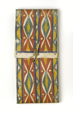 Possibly Eastern Dakota. <em>Parfleche</em>, 20th century. Hide, pigment, 25 1/2 x 11 3/4 in. (64.8 x 29.8 cm). Brooklyn Museum, Museum Expedition 1911, Museum Collection Fund, 11.694.9042. Creative Commons-BY (Photo: Brooklyn Museum, 11.694.9042_PS2.jpg)