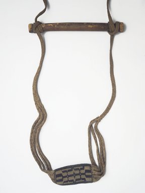 Ainu. <em>Baby Sling</em>. Plaited grass, 1 1/4 x 14 5/16 in. (3.2 x 36.3 cm). Brooklyn Museum, Gift of Herman Stutzer, 12.491. Creative Commons-BY (Photo: Brooklyn Museum, 12.491.jpg)