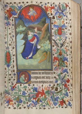 Unknown. <em>Horae Beatae Mariae Virginis</em>, ca. 1425-1460. Manuscript in opaque watercolor and ink with gold, book: 8 × 5 3/4 × 2 3/8 in. (20.3 × 14.6 cm). Brooklyn Museum, Bequest of Mary Benson, 19.78 (Photo: , 19.78_PS9.jpg)