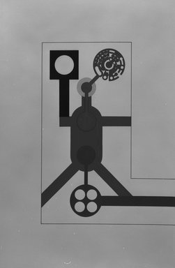 Matt Mullican (American, born 1951). <em>Subjective Anatomy</em>, 1988. Etching with 16 gauge copper plates, sheet: 22 x 15 1/8 in. (55.9 x 38.4 cm). Brooklyn Museum, Frank L. Babbott Fund, 1990.125.12. © artist or artist's estate (Photo: Brooklyn Museum, 1990.125.12_bw.jpg)