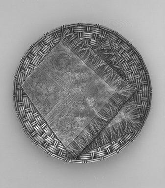 Kennard & Jenks (1875–1880). <em>Tazza</em>, ca. 1878. Silver, height: 1 3/4 in. (4.4 cm); diameter: 10 1/2 in. (26.7 cm). Brooklyn Museum, A. Augustus Healy Fund, Carll H. de Silver Fund and Gift of Daniel Morris and Denis Gallion, 1990.194.8. Creative Commons-BY (Photo: Brooklyn Museum, 1990.194.8_bw.jpg)