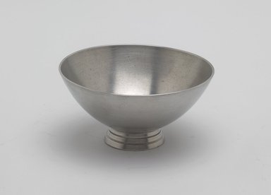 Marion Anderson Noyes (American, 1907-2002). <em>Sugar Bowl</em>, ca. 1933. Pewter, 1 5/8 x 3 3/8 x 3 1/2 in. (4.1 x 8.6 x 8.9 cm). Brooklyn Museum, Gift of Marion Anderson Noyes, 1991.258.7. Creative Commons-BY (Photo: Brooklyn Museum, 1991.258.7.jpg)