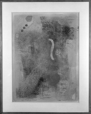 Robert Natkin (American, 1930-2010). <em>Intimate Lighting Suite #5</em>, 1972. Acrylic on paper Brooklyn Museum, Anonymous gift, 1992.181. © artist or artist's estate (Photo: Brooklyn Museum, 1992.181_bw.jpg)
