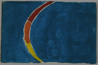 Alma W. Thomas (American, 1891-1978). <em>Untitled</em>, 1972. Watercolor on paper, 5 3/4 x 9 in. Brooklyn Museum, Gift of Peter J. and Charlotte M. Ketchum, 1993.160.4. © artist or artist's estate (Photo: Brooklyn Museum, 1993.160.4_PS20.jpg)