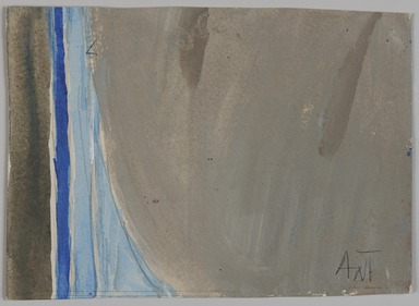 Alma W. Thomas (American, 1891–1978). <em>Untitled</em>, 1972. Watercolor on paper, 5 x 7 in. Brooklyn Museum, Gift of Peter J. and Charlotte M. Ketchum, 1993.160.5. © artist or artist's estate (Photo: Brooklyn Museum, 1993.160.5_PS20.jpg)