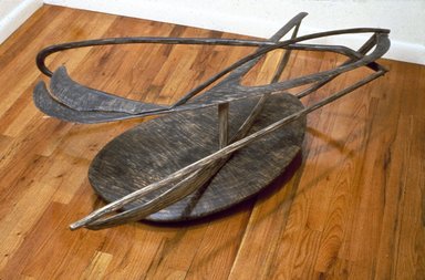 Creighton Michael (American, born 1949). <em>Aleph (5)</em>, 1988. Plywood, acrylic, and graphite, 17 x 58 5/8 x 45 in. Brooklyn Museum, Gift of Mr. and Mrs. Donald Cecil, 1994.23. © artist or artist's estate (Photo: Brooklyn Museum, 1994.23_slide_SL3.jpg)