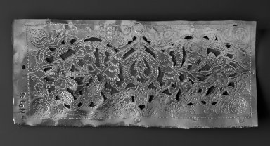 The Ahmedabad Workshops for Lockwood de Forest. <em>Panel with design of Floral Pattern, No. 191</em>, ca. 1881-1900. Brass, height: 10 in. Brooklyn Museum, Alfred T. and Caroline S. Zoebisch Fund, 1995.13.7. Creative Commons-BY (Photo: Brooklyn Museum, 1995.13.7_PS6.jpg)