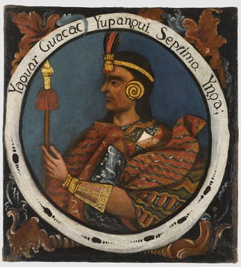 Yahuar Huacac Yupanqui, Seventh Inca, 1 of 14 Portraits of Inca Kings