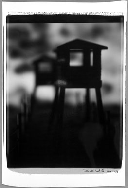 David Levinthal (American, born 1949). <em>Untitled, from Mein Kampf series</em>, 1993-1994. Dye diffusion photograph (Polaroid), sheet: 32 3/4 × 22 in. (83.2 × 55.9 cm). Brooklyn Museum, Gift of Michael Levinthal, 1995.79.3. © artist or artist's estate (Photo: Brooklyn Museum, 1995.79.3_bw.jpg)