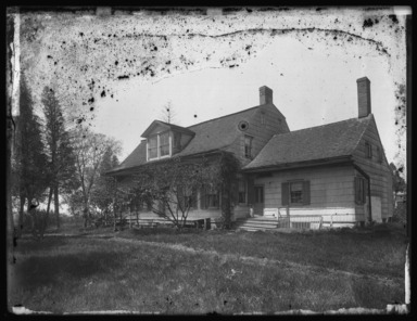 Daniel Berry Austin (American, born 1863, active 1899–1909). <em>T. Van Nuyse, 22nd Street and Avenue T, Flatbush, Brooklyn</em>, ca. 1899–1909. Gelatin silver glass dry plate negative Brooklyn Museum, Brooklyn Museum/Brooklyn Public Library, Brooklyn Collection, 1996.164.1-1077 (Photo: , 1996.164.1-1077_glass_bw_SL4.jpg)