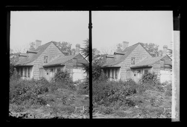 Daniel Berry Austin (American, born 1863, active 1899–1909). <em>L. Eldert House, Eldert Lane near Atlantic Avenue, Brooklyn</em>, ca. 1907. Gelatin silver glass dry plate negative Brooklyn Museum, Brooklyn Museum/Brooklyn Public Library, Brooklyn Collection, 1996.164.1-15 (Photo: Brooklyn Museum, 1996.164.1-15_IMLS_SL2.jpg)