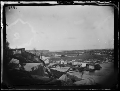 George Bradford Brainerd (American, 1845–1887). <em>Hoboken, New Jersey</em>, March 1877. Collodion silver glass wet plate negative, 4 1/2 x 3 3/16 in. Brooklyn Museum, Brooklyn Museum/Brooklyn Public Library, Brooklyn Collection, 1996.164.2-1521 (Photo: Brooklyn Museum, 1996.164.2-1521_glass_bw_SL5.jpg)