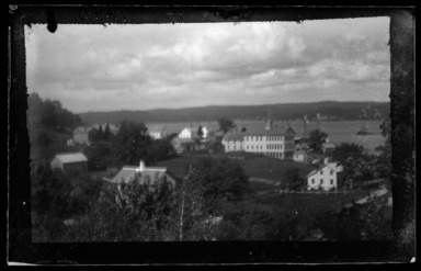 George Bradford Brainerd (American, 1845–1887). <em>From North Side, Deep River, Connecticut</em>, ca. 1872–1887. Collodion silver glass wet plate negative Brooklyn Museum, Brooklyn Museum/Brooklyn Public Library, Brooklyn Collection, 1996.164.2-1840 (Photo: , 1996.164.2-1840_glass_bw_SL1.jpg)