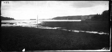 George Bradford Brainerd (American, 1845–1887). <em>From the Head of It, Cold Spring Harbor, Long Island</em>, ca. 1872–1887. Collodion silver glass wet plate negative Brooklyn Museum, Brooklyn Museum/Brooklyn Public Library, Brooklyn Collection, 1996.164.2-584 (Photo: Brooklyn Museum, 1996.164.2-584_glass_bw_SL4.jpg)