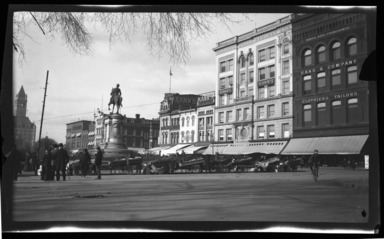 Raoul Froger-Doudement (American, born France, active 1890s-1900s). <em>Scene, Washington DC</em>, 1898. Glass plate negative Brooklyn Museum, Brooklyn Museum/Brooklyn Public Library, Brooklyn Collection, 1996.164.3-31 (Photo: , 1996.164.3-31_bw_SL4.jpg)