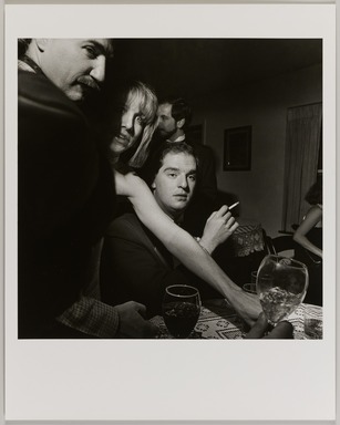 Larry Fink (American, born 1941). <em>Wedding Party, Easton, PA</em>, January 1989. Gelatin silver print, image: 14 1/2 x 14 in. (36.8 x 35.6 cm). Brooklyn Museum, Gift of Robert L. Smith, 1996.243.3. © artist or artist's estate (Photo: Brooklyn Museum, 1996.243.3_PS20.jpg)