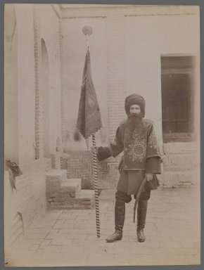  <em>[Untitled],  One of 274 Vintage Photographs</em>, late 19th-early 20th century. Albumen silver photograph, 8 1/8 x 6 1/8 in.  (20.7 x 15.6 cm). Brooklyn Museum, Purchase gift of Leona Soudavar in memory of Ahmad Soudavar, 1997.3.140 (Photo: Brooklyn Museum, 1997.3.140_IMLS_PS3.jpg)