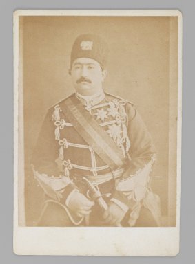  <em>[Untitled], One of 274 Vintage Photographs</em>, late 19th-early 20th century. Photograph, 6 5/16 x 4 5/16 in. (16 x 11 cm). Brooklyn Museum, Purchase gift of Leona Soudavar in memory of Ahmad Soudavar, 1997.3.87 (Photo: Brooklyn Museum, 1997.3.87_IMLS_PS3.jpg)