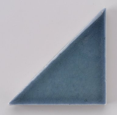 International Tile Company. <em>Tile</em>, 1882–1888. Earthenware, 1/2 x 4 1/8 x 2 1/8 in. (1.3 x 10.5 x 5.4 cm). Brooklyn Museum, Gift of Susan I. Padwee in honor of Dr. Barry R. Harwood, 1998.149.5. Creative Commons-BY (Photo: Brooklyn Museum, 1998.149.5.jpg)