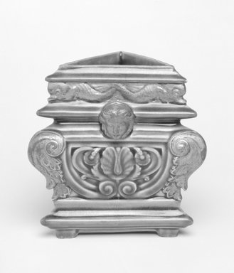 Worcester Royal Porcelain Co. (founded 1751). <em>Vase</em>, ca. 1880. Porcelain, 4 1/2 x 3 x 3 in. Brooklyn Museum, Gift of the Estate of Harold S. Keller, 1999.152.68. Creative Commons-BY (Photo: Brooklyn Museum, 1999.152.68_bw.jpg)