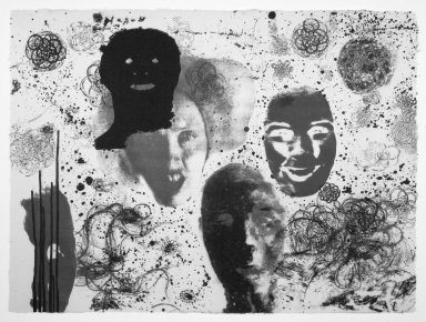 Kiki Smith (American, born Germany, 1954). <em>[Untitled]</em>, 1991. Lithograph, 22 1/2 x 30 1/2 in.  (57.2 x 77.5 cm). Brooklyn Museum, Emily Winthrop Miles Fund, 1999.17.7. © artist or artist's estate (Photo: Brooklyn Museum, 1999.17.7.jpg)