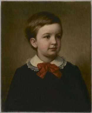 George Augustus Baker Jr. (American, 1821–1880). <em>Horace Southwick</em>, 1877. Oil on canvas, 21 1/8 x 17 3/16 in. (53.7 x 43.7 cm). Brooklyn Museum, Gift of the American Art Council, 1999.54.4 (Photo: Brooklyn Museum, 1999.54.4_PS2.jpg)
