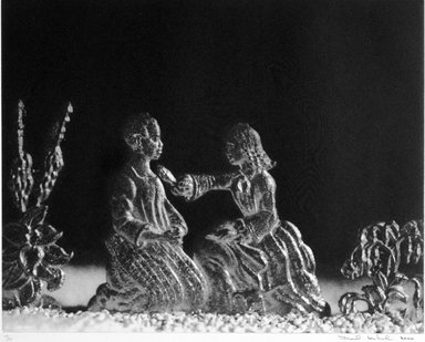 David Levinthal (American, born 1949). <em>Eva and Topsy</em>, 1999-2000. Photogravure, sheet: 16 15/16 x 20 in. (43 x 50.8 cm). Brooklyn Museum, Gift of Alexander Liberman, by exchange, 2000.30.1. © artist or artist's estate (Photo: Brooklyn Museum, 2000.30.1_bw.jpg)