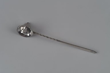 The Kalo Shops (1900-1970). <em>Candle Snuffer</em>, ca. 1915. Silver, 1 1/2 x 10 1/2 x 2 1/8 in. (3.8 x 26.7 x 5.4cm). Brooklyn Museum, Gift in memory of Harry and Marian R. Lipton presented on behalf of their great-grandchildren, Elissa H. Samet, Brandon R. Derringer, Jeremy A. Derringer, and Justin M. Derringer, 2000.6.11. Creative Commons-BY (Photo: Brooklyn Museum, 2000.6.11.jpg)