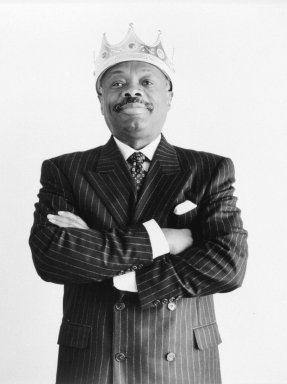 Susan C. Ragan (American, born 1947). <em>Willie Brown with Crown</em>. Chromogenic photograph, 14 x 10 15/16 in.  (35.6 x 27.8 cm). Brooklyn Museum, Gift of the artist, 2002.115. Creative Commons-BY (Photo: Brooklyn Museum, 2002.115_bw.jpg)