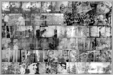 Fred Cray (American, born 1957). <em>Mixed Travel Diary #23</em>, 2002. Gelatin silver and chromogenic photographs, 21 5/16 x 32 1/8 in. (54.1 x 81.6 cm). Brooklyn Museum, Gift of the artist, 2002.75.3. © artist or artist's estate (Photo: Brooklyn Museum, 2002.75.3_bw.jpg)