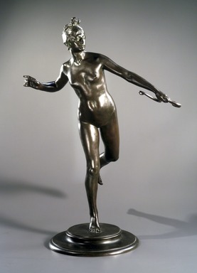 Frederick William MacMonnies (American, 1863–1937). <em>Diana</em>, 1890. Bronze, Overall: 30 3/8 x 20 7/8 x 16 3/4 in. (77.2 x 53 x 42.5 cm). Brooklyn Museum, Gift of William C. Brown, 2005.31. Creative Commons-BY (Photo: Brooklyn Museum, 2005.31_transp2993.jpg)