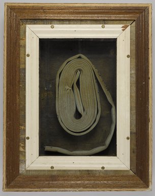 Theaster Gates (American, born 1973). <em>In Case of Race Riot II</em>, 2011. Wood, paint, plastic, metal, adhesive, 33 1/2 × 26 5/8 × 6 in. (85.1 × 67.6 × 15.2 cm). Brooklyn Museum, Purchase gift of Jill and Jay Bernstein, 2011.9. © artist or artist's estate (Photo: Brooklyn Museum, 2011.9_PS9.jpg)
