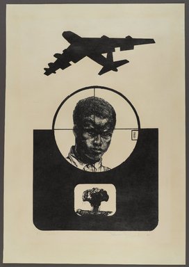Ben Hazard (American, born 1940). <em>1200</em>, 1967. Lithograph on paper, sheet: 24 1/2 x 17 in. (62.2 x 43.2 cm). Brooklyn Museum, Gift of R.M. Atwater, Anna Wolfrom Dove, Alice Fiebiger, Joseph Fiebiger, Belle Campbell Harriss, and Emma L. Hyde, by exchange, Designated Purchase Fund, Mary Smith Dorward Fund, Dick S. Ramsay Fund, and  Carll H. de Silver Fund, 2012.80.14. © artist or artist's estate (Photo: Brooklyn Museum, 2012.80.14_PS4.jpg)