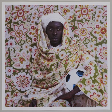 Omar Victor Diop (Senegalese, born 1980). <em>El Moro</em>, 2014. Inkjet print, image: 23 13/16 × 23 13/16 in. (60.5 × 60.5 cm). Brooklyn Museum, William K. Jacobs, Jr. Fund, 2015.72.2. © artist or artist's estate (Photo: Brooklyn Museum, 2015.72.2_PS20.jpg)